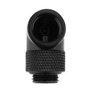 G1/4 Inner Thread 90 Degree Rotating Water Cooling Tube Adapter Connector DIY