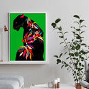 Digital Canvas Black Leopard DIY Acrylic Oil Picture By Numbers for Decor
