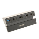 5-Port USB 2.0 3.0 Hub High Speed Adapter Connector Charger Extender for Sony