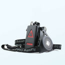 Safety Night Outdoor Running Light LED Chest Back Warning Lamp Jogging Black