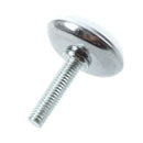 M6 x 25mm Plastic Base Leveller Leveling Foot Furniture Glide 10 Pcs