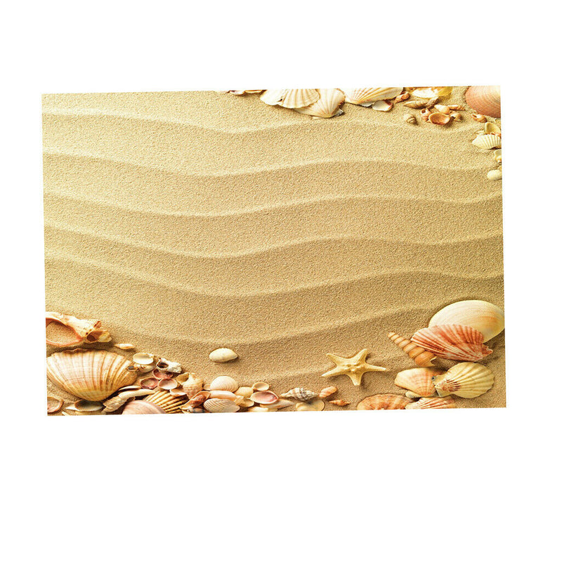 Aquarium Background Seashell Poster Fish Tank Wallpaper Ornament 61x30cm