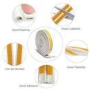 6m Self Adhesive Rubber Seal Strip Soundproof for Door Window (White D-Typ) A