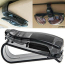 Car Auto Sun Visor Glasses Sunglasses Card Ticket Holder Clip Universal NEW X