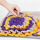 Pet Dog Sniffing Mat Find Food Activity Training Blanket Play Toys Dog Mat