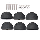 6 Pieces Premium Tuner Machine Heads Knobs Cap Set for Acoustic/Electric Guitar