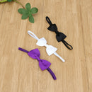 12pcs Cute Kids Headband Bowknot Headbands Solid Color Hair Bows Hair Band