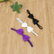 12pcs Cute Kids Headband Bowknot Headbands Solid Color Hair Bows Hair Band