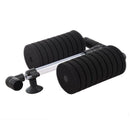 Aquarium Biochemical Sponge Double Water Filter Pump Black S7H4