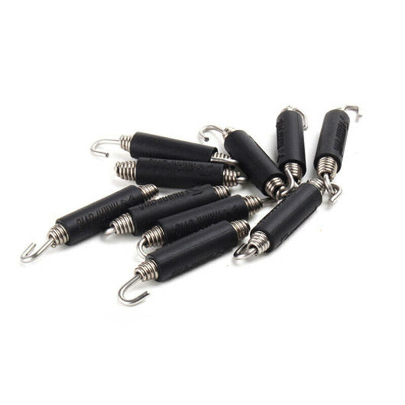 2PCS Motorcycle Exhaust Spring Hooks Modified 85mm Stainless Steel Univer OZ