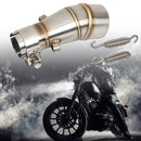 Motorcycle Exhaust Muffler Middle Pipe for Kawasaki Z250 Ninja 250R 300