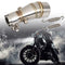 Motorcycle Exhaust Muffler Middle Pipe for Kawasaki Z250 Ninja 250R 300