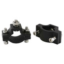 2pcs Motorcycle Front Fork Headlight Spotlight Bracket Highway Bar Holder Clamp
