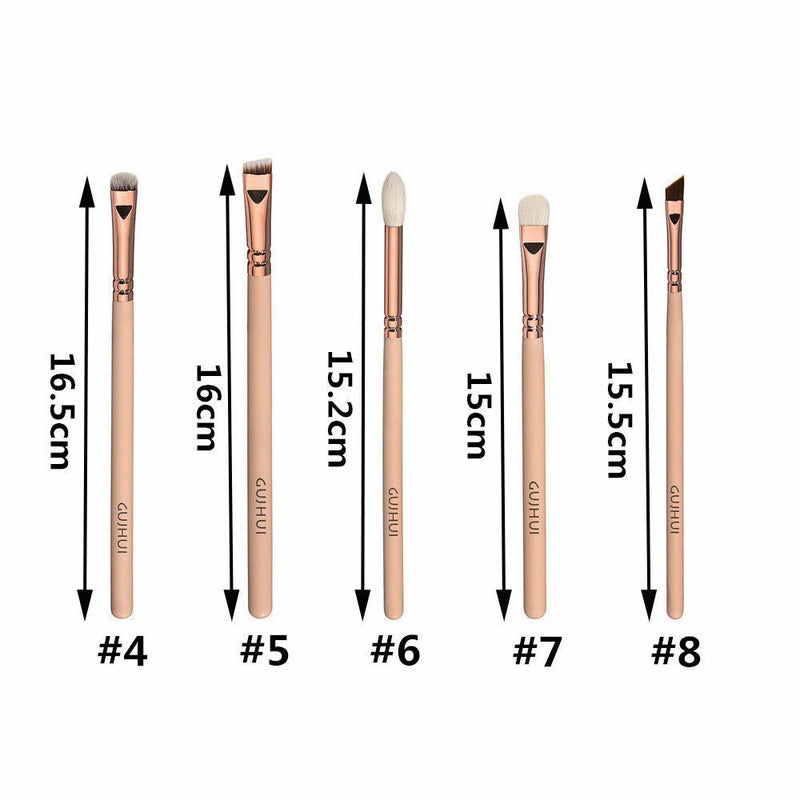 Pro 8pcs Makeup Brush Set PowderFoundation Eyeshadow Eyeliner Lip Brush Tool Gw