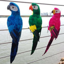 4 Piece Foam Artificial Mini Birds Handmade DIY Craft Home Garden Decorations