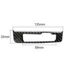 Car Styling Trim Stickers for Audi A3 8V 2014-2019 Carbon Fiber Gears Shift