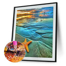 5D DIY Full Drill Diamond Painting Easeful Seaside Cross Stitch (B327)