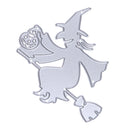 Witch Carry Pumpkin Metal Die Cutting Dies For Scrapbook DIY album Card Pap