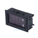 0.28" DC 100V 10A Voltmeter Ammeter Dual Color 3-digits Display Volt Amp Meter