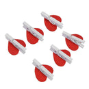 50pcs Wooden Love Snack Photo Clip Clothespin Craft Postcard Clamps Decor
