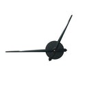 DIY Needle Clock Living Room Home Decor Wall Clock Time Silent Sweep Black