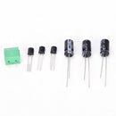DIY Flash Light Kits 18 LEDs Heart-Shaped Red Flashing Electronic Parts Gift OZ