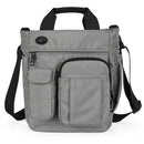 Multi-Function Shoulder Messenger Bag With Headphone Jack Waterproof Nylon