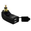 Motorcycle Dual USB Charger Power Adapter Socket For-BMW F800GS F650GS F700 N2F5