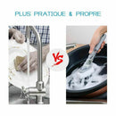 Kitchen Cleaning Brush - Washable Dishwashing Sponge with Liquid Reservoir