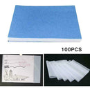 100Pcs Translucent Copybook Acid Free Sketch Tracing Transfer Paper Design D1R0