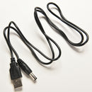 New 1.5M 5Ft USB Male Plug to 2.1mm 2.1x5.5mm DC Power Plug cable cord  Bj