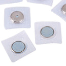 20Pcs Invisible PVC Buttons Sew In Magnetic Snaps Purse Bags Clothes DIY