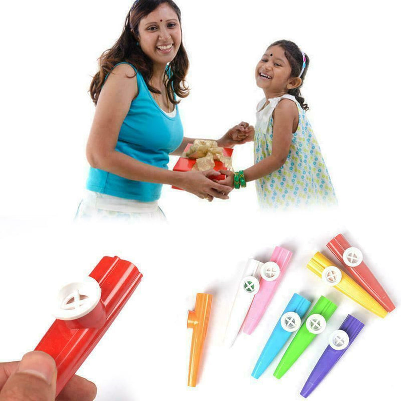 5pcs Plastic kazoo/accompaniment instrument orff percussion Educational Pro Z0M3