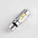 New T10 LED Auto Car Light Bulb 12V Interior Parking Projector Lens White 1Pc YK