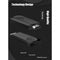 Wireless HDMI Display Receiver Adapter, HD WiFi Streaming Video Receiver for PC