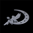 1pc moon Fairy Girl Scrapbook DIY album Card Metal Die Cut Stencil crafts  JR