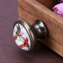 Bird Retro Door Knob Kitchen Cupboard Drawer Cabinet Wardrobe Handle Pull