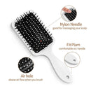 Portable Travel Anti-static Rubber Hairbrush Haircare Comb Hair Accessories
