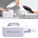 Portable Nail Dipping Powder Recycling Tray Powder Storage Box Case Holder