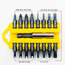 17Pcs Security Tamper Proof Multi-Bit Set Magnetic Holder Screwdriver Bits C