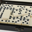 Domino Tiles Set Classic Table Game & Carry Case for Kids Adults 2-4 Players