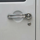5X5 Plated 4 Door Pull Handle Cover and Tailgate Handle Cover for 2007-2017