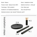 Removable Earphone Bracket Table Frame Adjustable Earphone Headphone Bracke