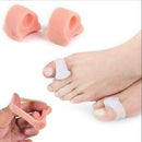 2X Gel Silicone Bunion Corrector Toe Protector Straightener Spreader Separator Y