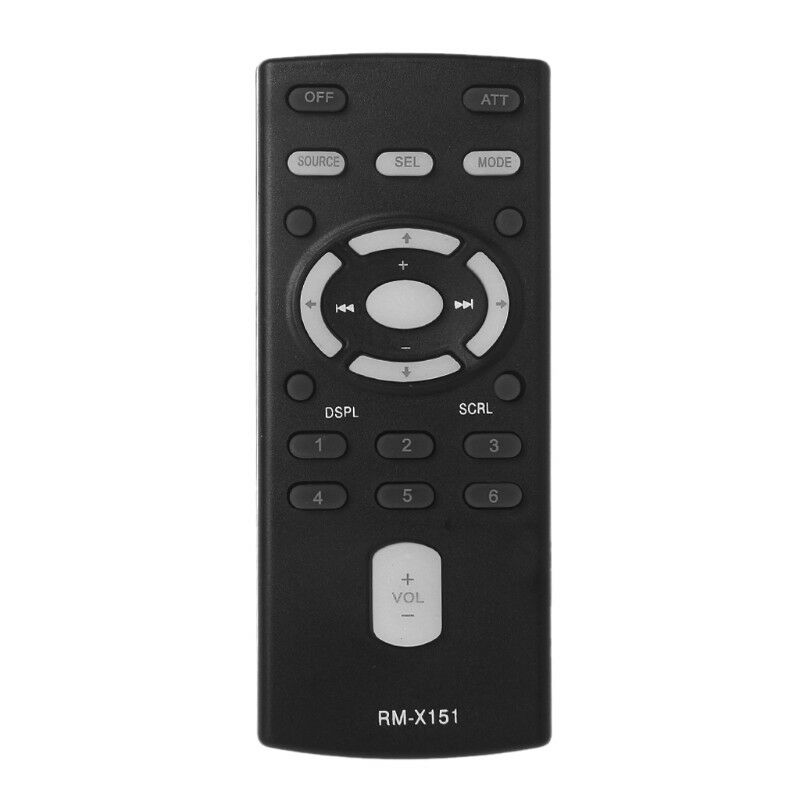 Replace RM-X151 Car/Boat Audio Remote Control For Sony CDX-GT300 GT520 G333