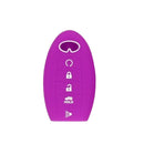 Easy Install Safety Car Key Fob Case Cover for Infiniti QX50L ESQ Purple