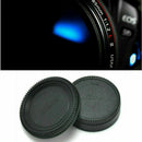 2*/Set Body Lens Cap Front + Rear Cover For Nikon AF AF-S Lens DSLR SLR Camera