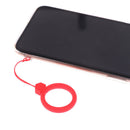 2Pcs Universal Silicone Mobile Phone Lanyard Ring U disk Shatter-Resistant S Hn