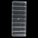 New 8 Slot Acrylic Compact Holder Powder Eye Blush Makeup Case Storage Orga