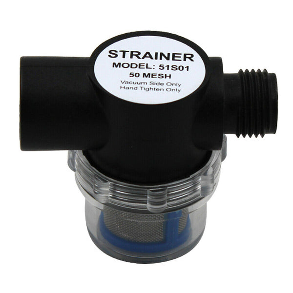 1/2"-14 FNPT Inline Filter/Strainer for 42/44/51/54 Series Diaphragm Pump